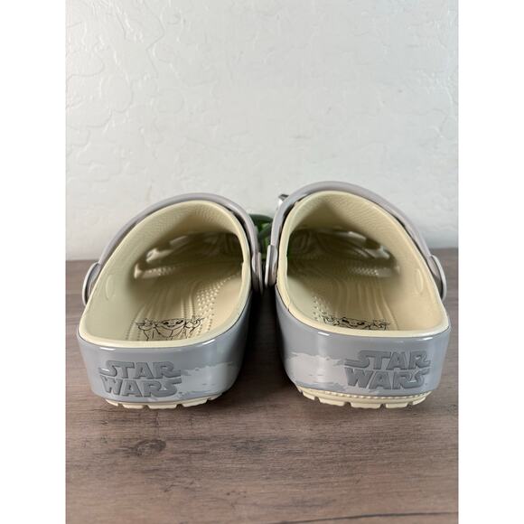 New Star Wars x Crocs Grogu Baby Yoda Mandalorian Classic Clogs — Men 5 /Women 7 - Picture 6 of 9